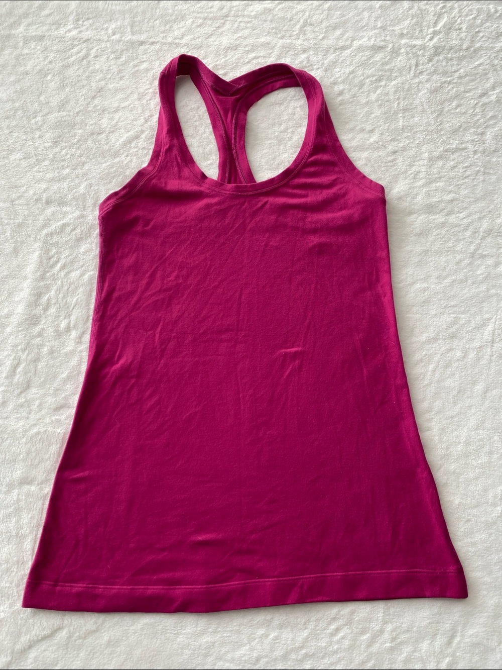 Lululemon Women's Racerback Tank Top - Magenta